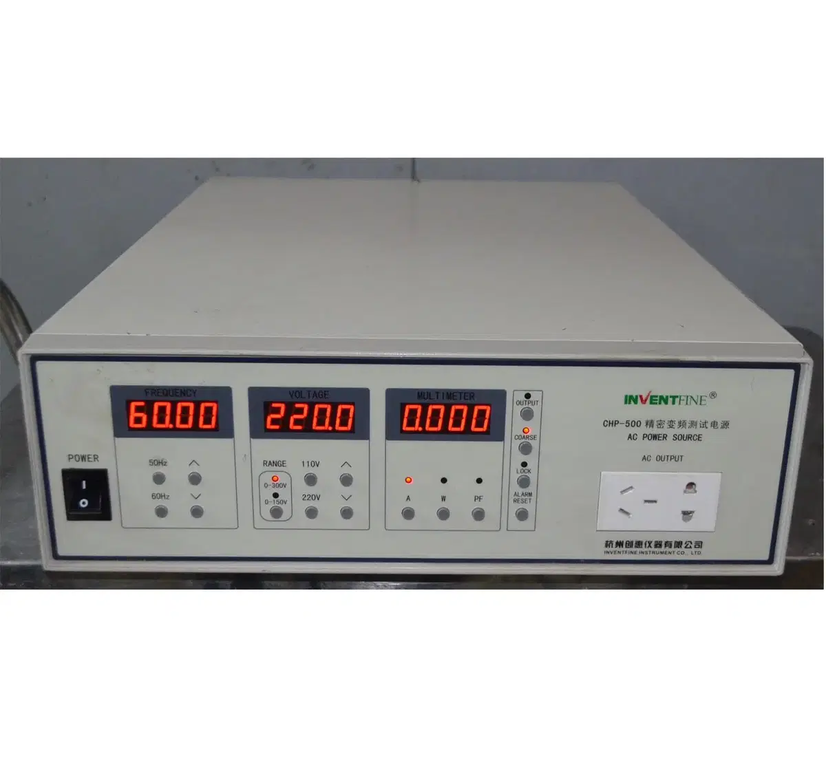 Inventfine CHP-500 AC Power Souce